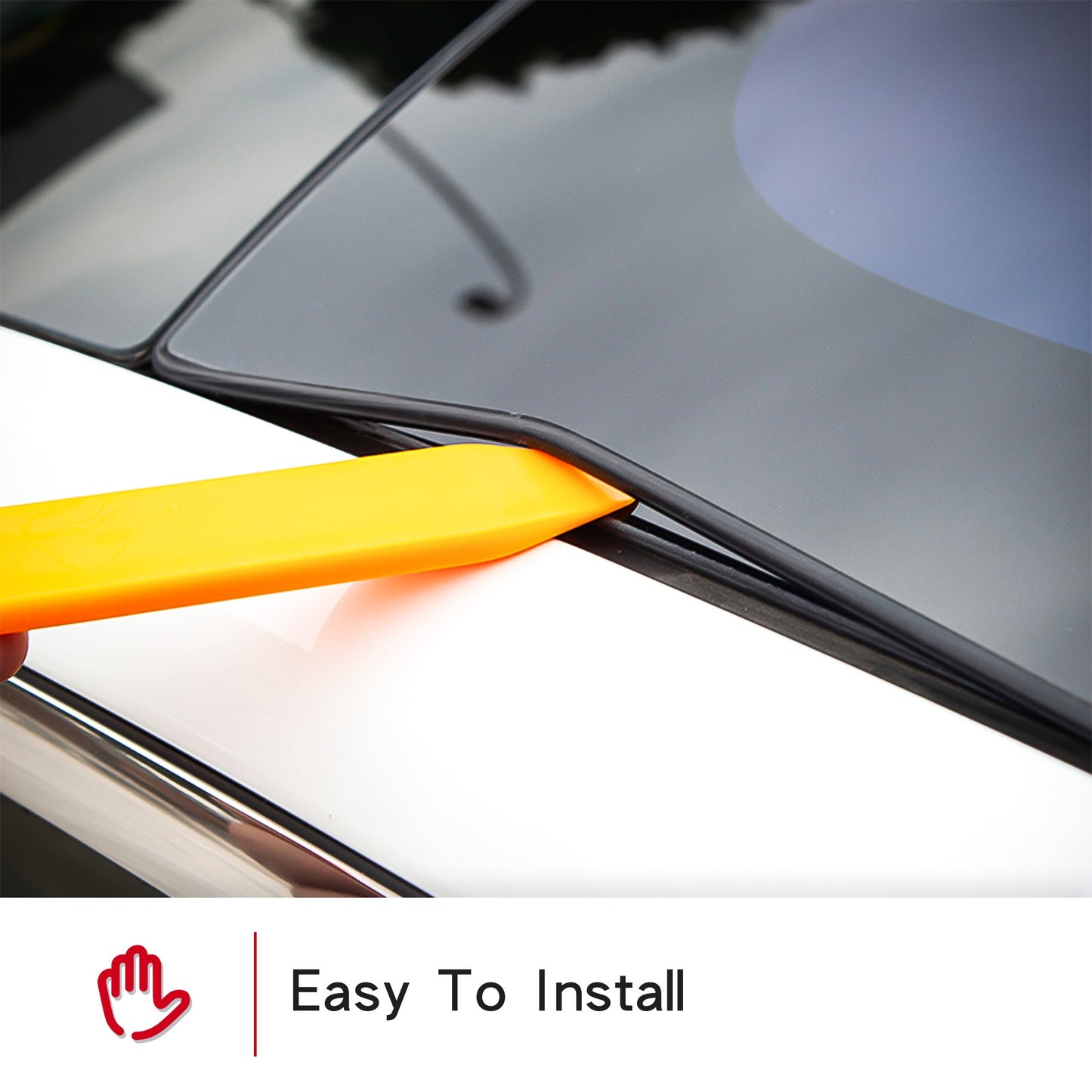 Tesla Model 3 Wind Noise Reduction Kit Quiet Seal Kit,Roof Seal Strip for 2016-2021 Tesla