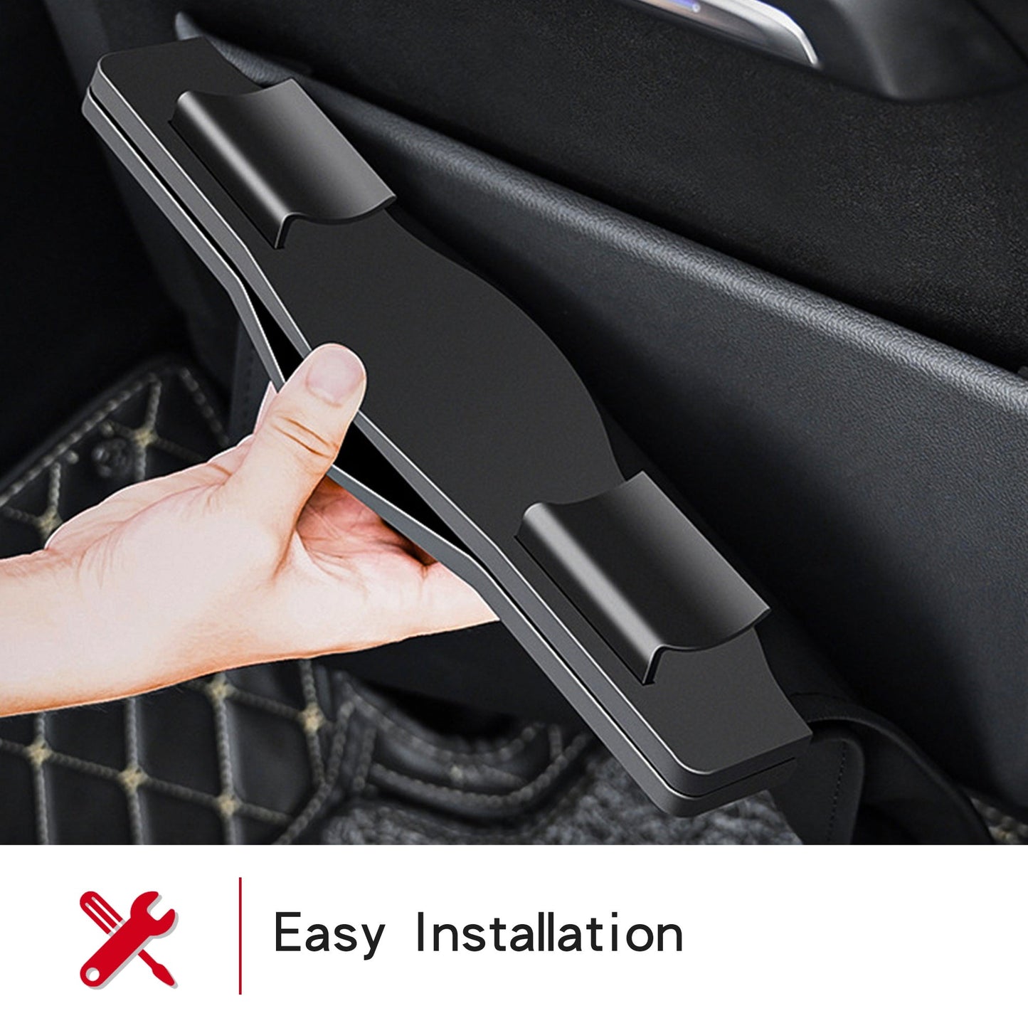 Tesla Model Y Trash Can, Back Seat Garbage Bag with Hanging Magnetic Buckle Waterproof for 2020 2021 2022 model Y accessories