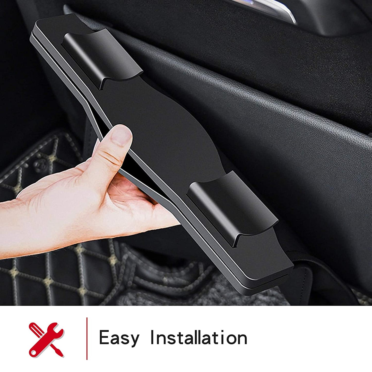 Tesla Model 3 Trash Can Accessories for Back Seat Garbage Bag with Hanging Magnetic Buckle Waterproof(2 Pack)