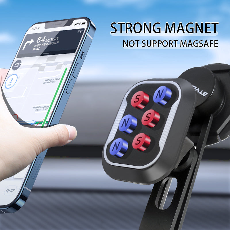 Arcoche Tesla Phone Holder Fit Model Y Model 3 Magnet Screen Cell Phone Mount 2016-2022 Accessories with Foldable and Rotatable Function for iPhone,All Phone