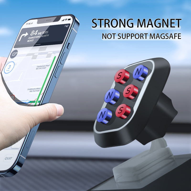 Car Magnetic Phone Mount for Tesla Model 3 / Y Strong Magnet Air Vent Mount 360°Adjustable Magnetic Phone Holder fit for All Phone with Two Metal Tabs
