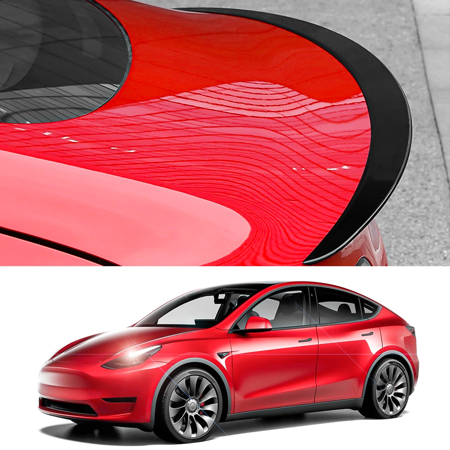 Arcoche Tesla Model Y Spoiler Wing Performance Rear Trunk Lip Tail Lid for Tesla 2020-2022 Model Y Accessories